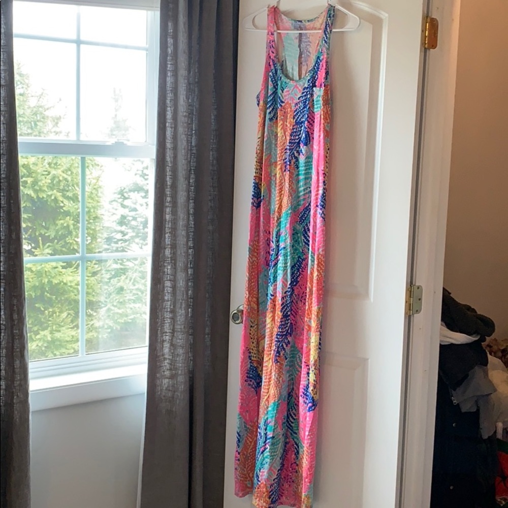Maxi Lilly Pulitzer dress